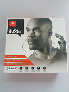  
JBL Reflect Response Wireless Bluetooth Neckband Headphone Earphones – Blue