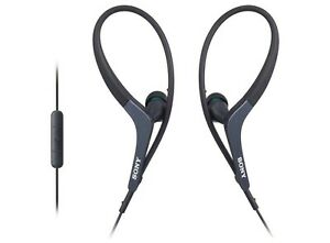  
Sony MDR-AS400EX Sports Headphones – Black (A-)