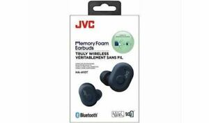  
JVC HA-A10T In-Ear True Wireless Memory Foam Bluetooth Headphones – Blue (NEW)