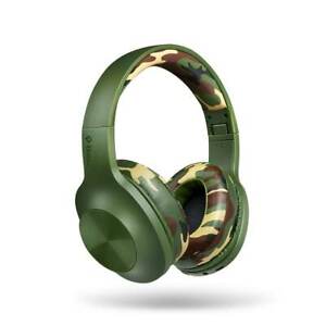  
TTEC Soundmax 2 Wireless Bluetooth On-Ear Heaphones – Army Green Camouflage