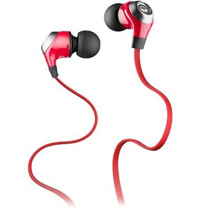  
Monster N-Lite High Performance In-Ear Earphones Headphones – Candy Apple Red