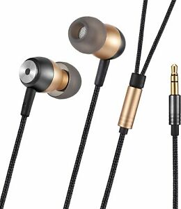  
Betron Earphones Earbuds Headphones Deep Bass Noise Isolation Stereo Wired GLD60