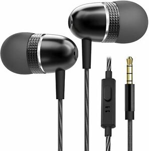  
Earphones Headphones Microphone In Ear Bass All iOS Android PC MAC PS4 5 Xbox
