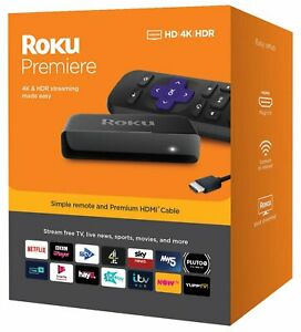  
Roku Premiere HD 4K HDR WiFi Streaming Media Player