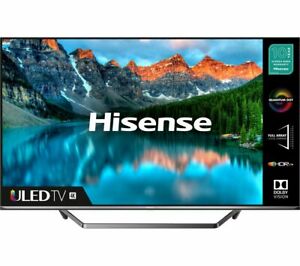  
HISENSE 55U7QFTUK 55” Smart 4K Ultra HD HDR QLED TV with Amazon Alexa – Currys