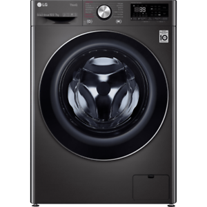  
LG FWV917BTSE V9 Free Standing 10Kg A E Washer Dryer Black / Stainless Steel