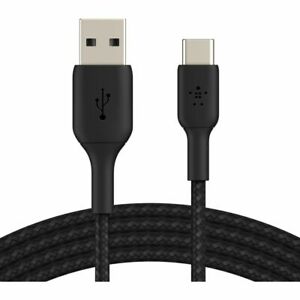  
Belkin CAB002bt2MBK 2 m USB to USB Type-C Cable New