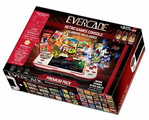  
Evercade Retro 4.3 Inch Screen 37 Game Premium Bundle Games Console
