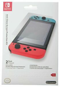  
Nintendo Switch Anti-glare Screen Protection Kit – 2 Pack