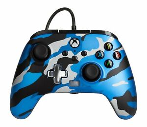  
PowerA Enhanced Wired Controller for Xbox Series X & S – Blue Camo