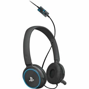  
Officially Licensed PRO4-10 Sony PS5 & PS4 Over-Ear Gaming Headset – Black