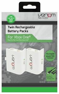  
Venom Microsoft Xbox One S Twin Rechargeable Battery Pack