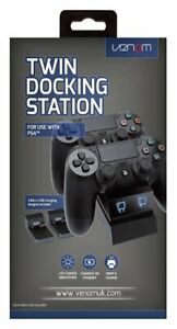  
Venom Twin Docking Station for Sony Playstation PS4 – Black