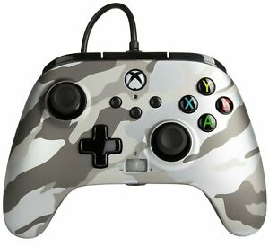  
PowerA Xbox X|S / One Enhanced Wired Controller – White Camo