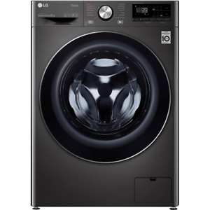  
LG F4V909BTSE V9 A Rated A+++ Rated 9Kg 1400 RPM Washing Machine Steel Black