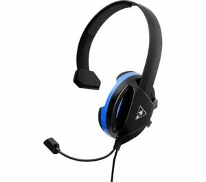  
TURTLE BEACH Recon Chat Gaming Headset – Black & Blue – Currys