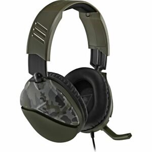  
Turtle Beach Recon 70 Green Camo Gaming Headset Green Camouflage