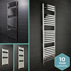  
New Square Heated Bathroom Towel Rail Radiators – 10 year guarantee