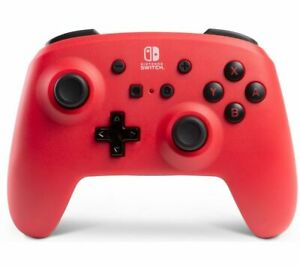  
POWERA Nintendo Switch Enhanced Wireless Controller – Red & Black – Currys