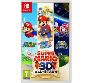  
NINTENDO SWITCH Super Mario 3D All-Stars Game 7+ Action-Adventure – Currys