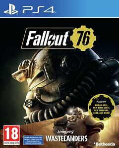  
Fallout 76 Wastelanders Sony PS4 Game 18+ Years