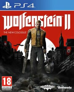  
Wolfenstein II: The New Colossus Sony PS4 Game 18+ Years