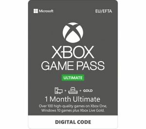  
XBOX Xbox One Game Pass Ultimate – 1 month – Currys