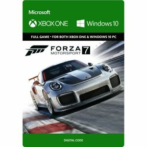  
Forza Motorsport 7: Standard Edition For Xbox One (Enhanced for Xbox One X)