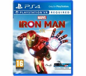  
PLAYSTATION Marvel’s Iron Man VR Game 16+ Single Player Action-Adventure Currys