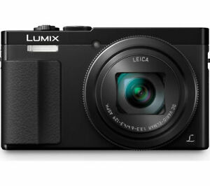  
PANASONIC Lumix DMC-TZ70EB-K Superzoom Compact Camera – Black – Currys