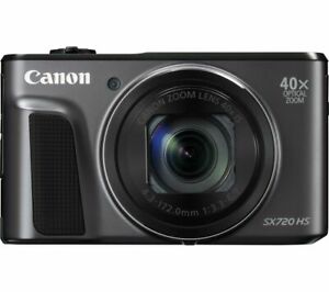  
CANON PowerShot SX720 HS Superzoom Compact Camera 3″ LCD Screen Black – Currys