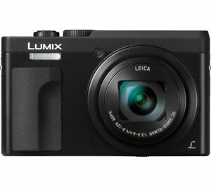  
PANASONIC LUMIX DC-TZ90EB-K Superzoom Compact Camera – Black – Currys