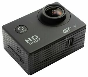  
Vibe 2 Inch LCD 1080p HD 16MP Water Resistant Action Camera and Accessory Kit.