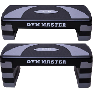 Gym Master Aerobic Stepper Adjustable Step Home Fitness Exercise Yoga Cardio