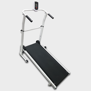  
Compact Design Manual Treadmill Cardio Fitness Walking Machine Home Fitness