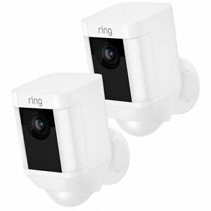  
Ring Spotlight Cam Wired (Twin Pack) White