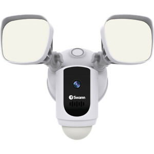  
Swann Smart Floodlight Security Camera White