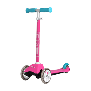  
Evo 3 Wheeled Mini Cruiser Scooter – Pink