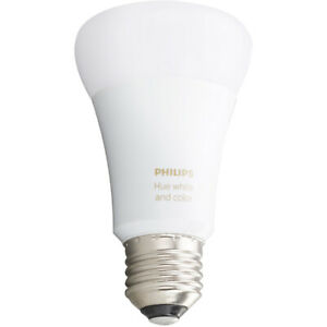  
Philips Hue White and Colour Ambiance E27 Single Bulb A+ Rated