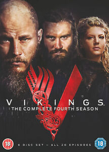  
Vikings Complete Season 4 [2017] (DVD) Travis Fimmel, Katheryn Winnick