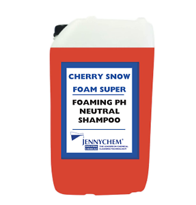  
Jennychem CHERRY HI FOAM SNOW FOAM SHAMPOO 25 Litre Drum Car Vehicle Wash 25L