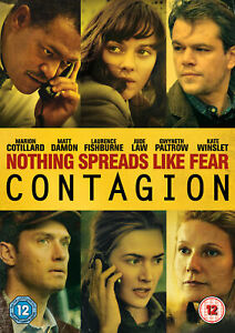  
Contagion [2012] (DVD) Matt Damon, Marion Cotillard, Gwyneth Paltrow