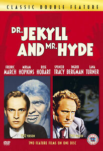  
Dr Jekyll and Mr Hyde [1931 & 1941] (DVD) Fredric March, Spencer Tracy