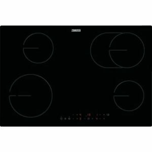  
Zanussi ZHRN883K 78cm 4 Burners Ceramic Hob Touch Control Black