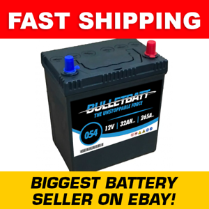  
054 BulletBatt Car Battery – Heavy Duty High Power Next Day Delivery