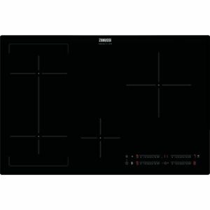  
Zanussi ZIFN844K 78cm 4 Burners Induction Hob Touch Control Black