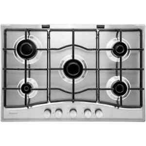  
Hotpoint PCN752IX/H Built In 75cm 5 Burners Gas Hob Stainless Steel