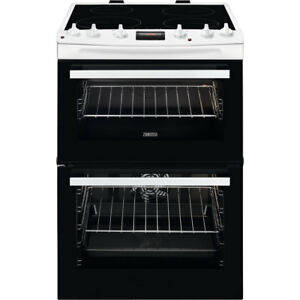  Zanussi ZCI66250WA Free Standing A/A Electric Cooker with Induction Hob 60cm