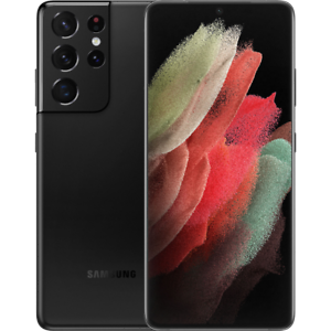  
Samsung Mobile Galaxy S21 Ultra 5G 256GB 12 GB Smartphone In Phantom Black