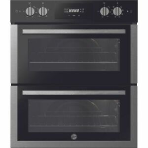 
Hoover HO7DC3UB308BI H-OVEN 300 Built Under 60cm A/A Electric Double Oven Black